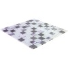 Керамическая Bonaparte Мозаика стеклянная Titan Silver 31x31 — фото 5