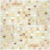 Каменная Leedo (Caramelle) Pietrine 7 мм Onice Jade Bianco POL 15x15x7 — фото 2