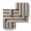 Декор Cedit  Керамогранит 760356 Rilievi 01 Tortora 50mm 36х35
