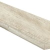 Керамогранитные Ступень угловая Cerdomus 72846 Baita Angolo Dx Gradino Costa Retta Bianco 33х100