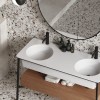 Матовый Cersanit Керамогранит FS4R452 Fancy Stone многоцветный 42х42 — фото 10