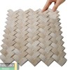 Каменная Chakmaks 3D Fusion Stone Бесшовная 3D мозаика из травертина NETWORK 1х2х4 см — фото 2