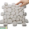 Каменная Chakmaks 3D Fusion Stone Бесшовная 3D мозаика из травертина ROLLING STONE 1х5х10 см — фото 2