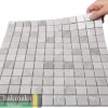 Мраморная Chakmaks Anatolian Stone 23x23 Мозаика из мрамора (23х23*10 мм) ICE-NORDIC GREY — фото 2