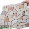 Каменная Chakmaks Anatolian Stone 23x23 Мозаика из травертина (23х23*10 мм) AMORPHOUS MIX — фото 2