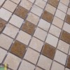 Каменная Chakmaks Anatolian Stone 23x23 Мозаика из травертина (23х23*10 мм) LIGHT NOCE — фото 3