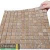 Каменная Chakmaks Anatolian Stone 23x23 Мозаика из травертина (23х23*10 мм) NOCE — фото 2