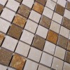 Каменная Chakmaks Anatolian Stone 23x23 Мозаика из травертина (23х23*10 мм) SANTAL — фото 3