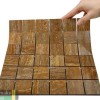Каменная Chakmaks Anatolian Stone 50x50 Мозаика из травертина (50х50*10 мм) BRONZE — фото 2