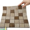 Каменная Chakmaks Anatolian Stone 50x50 Мозаика из травертина (50х50*10 мм) LIGHT NOCE — фото 2