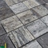 Каменная Chakmaks Anatolian Stone 50x50 Мозаика из травертина (50х50*10 мм) SILVER — фото 3