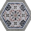 Напольная Cir Serenissima Fuoritono Esagona Fuorimaiolica S/6 24x27,7 — фото 4