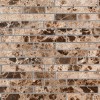 Каменная Colori Viva Natural Stone Strips Polished Dark Emperador 30.5х30.5