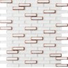 Стеклянная Colori Viva Tenerife Мозаика brick 28.6х30.6
