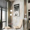 Фото в интерьере Cube Ceramica Calacatta