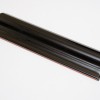 Бордюр Biselado / Liso 10x20 Dar Ceramics Moldura Antigua Negro Brillo 5x20 — фото 2