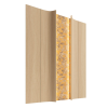 Радиусные элементы Радиусный элемент Leaf Decaro Wallpanels Wood D1101R 16x300 — фото 4