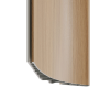 Радиусные элементы Радиусный элемент Leaf Decaro Wallpanels Wood D1102R 16x300 — фото 2
