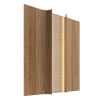 Радиусные элементы Радиусный элемент Leaf Decaro Wallpanels Wood D1104R 16x300 — фото 4