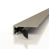 Плинтусы напольные Decaro Микроплинтус Microplinth Микроплинтус M15A Анодированный латунный браш 200 — фото 10