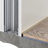 Плинтусы напольные Decaro Микроплинтус Microplinth Микроплинтус M15A Анодированный титановый браш 200 — фото 2