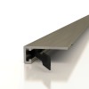 Плинтусы напольные Decaro Микроплинтус Microplinth Микроплинтус M15A Анодированный черный 300 — фото 9