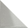 ДСТ Треугольная зеркальная серебряная плитка Тетрис-2 ТЗСТ-2 - 200х200 мм/5шт