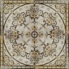 Декор Dvomo Onice Roseton Ares-H Набор из 4 шт. 90x90