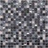 Керамическая Elegans Mosais KS 99-B 	стена/синий с камнями внутри, битым стеклом и зеркалом	30х30/ 1,5х1,5/ 0,08