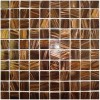 Керамическая Elegans Mosais SIN E3	стена/коричневый с золотом с авантюрином 	32,7х32,7/ 2x2/0,04