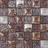 Стеклянная Elegans Мозаика 42A69 (стекло, керамика) 30х30/5х5/0,08