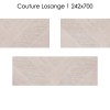 Настенная Плитка Eletto Ceramica 00-00108316 Couture Losange 1 24.2х70 — фото 4
