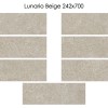 Настенная Плитка Eletto Ceramica 00-00108497 Lunario Beige 24.2х70 — фото 8