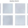 Eletto Настенная плитка Mate Blue 15х15