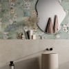 Elios Керамогранит Ceramica 03A20A5 Emotion Dream Blue luc_matt. 20х20 синий матовый пэчворк / цветы — фото 6