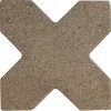 Матовый Equipe Керамогранит Elda 32734 Elda Cross Coffee 12x12
