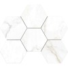 Керамическая Estima Идеал Мозаика Ideal ID01 Hexagon 25x28,5 полированная. белая — фото 2