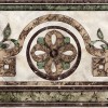 Europa Ceramica Altamira 45х45 Cen Losanga Roma Gris Бордюр 22,5х45 10шт