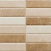 Настенная Europa Ceramica Crema Marfil 20x50 Europa Crema Marfil Emperador Mosaico 20x50