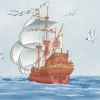 Europa Ceramica Vintage 20x50 Marinero Панно (из 2-х штук) 40х50