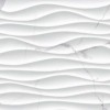 Настенная Eurotile Statuario White Плитка 9 SR 0105 Statuario Wave 27х40 — фото 4