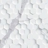 Настенная Eurotile Statuario White Плитка 9 SR 0205 Statuario Pixel 27х40 — фото 11