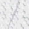 Настенная Eurotile Statuario White Плитка 9 SR 0205 Statuario Pixel 27х40 — фото 7