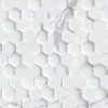 Настенная Eurotile Statuario White Плитка 9 SR 0205 Statuario Pixel 27х40 — фото 8