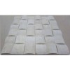 Мраморная FK Marble Classic Mosaic 3D мозаика из травертина шлифованная Travertine 3D 50-7M 30x30 — фото 3