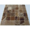 Мраморная FK Marble Classic Mosaic Мозаика из оникса полированная Caramel Onyx 48-8P мозаика из оникса 30x30 — фото 2