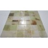 Мраморная FK Marble Classic Mosaic Мозаика из оникса полированная Onyx Jade Verde 48-6P 30x30 — фото 3