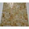 Мраморная FK Marble Classic Mosaic Мозаика из полированного оникса M073-15-8P Onyx Yellow 30x30 — фото 2