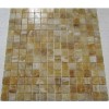 Мраморная FK Marble Classic Mosaic Мозаика из полированного оникса M073-20-8P Onyx Yellow 30x30 — фото 2