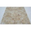 Мраморная FK Marble Classic Mosaic Мозаика из состаренного оникса M073-15-8T Onyx Yellow 30x30 — фото 3